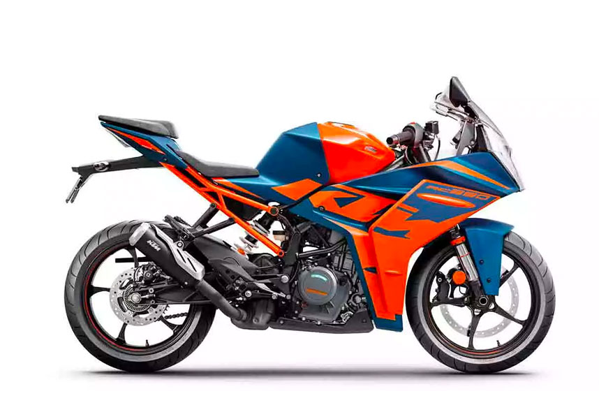 RC 390 Blue/Orange